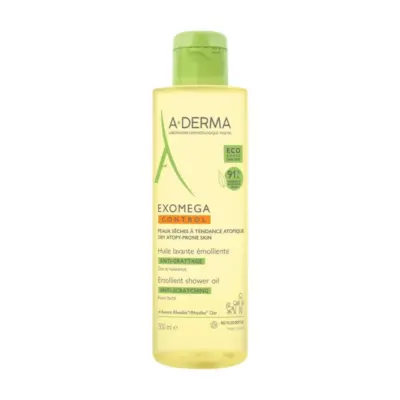 A-Derma EXOMEGA CONTROL Huile lavante émolliente anti-grattage 500ml