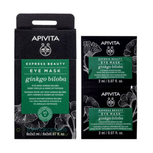 Apivita Express Beauty Eye Mask Ginkgo Biloba 6*2*2ml