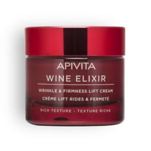 Apivita Wine Elixir Crème Lift Rides Et Fermeté Riche 50ml