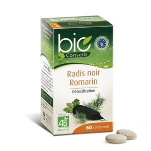 Bio Ponroy Romarin Radis Noir 60 Comprimés