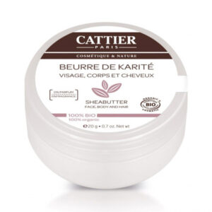 Cattier Beurre De karité Nature 100% Bio 100g