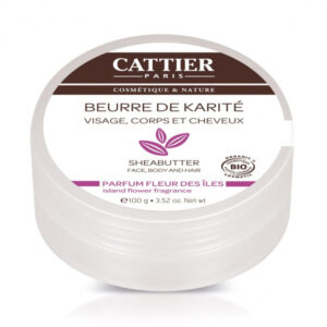 Cattier Beurre De karité Parfum Fleur Des Iles Bio 100g