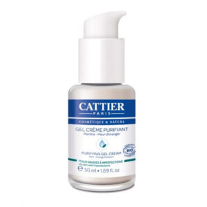 Cattier Gel Crème Purifiant Menthe Peaux Grasses à Imperfections 50ml