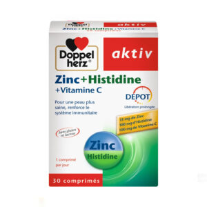 DoppelHerz Zinc + Histidine + Vitamine C 30 Capsules