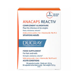 Ducray Anacaps Reactiv Complement Alimentaire 30 Capsules