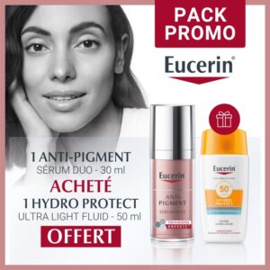 EUCERIN ANTI-PIGMENT SÉRUM DUO 30ML + HYDRO PROTECT SPF 50 OFFERT