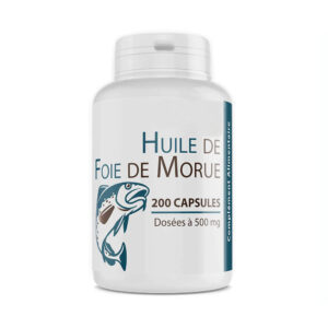 GPH Diffusion Huile De Foie De Morue 500mg 200 Capsules