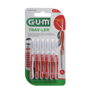Gum PROXABRUSH TRAV-LER Interdentaires 0,8mm (1314)
