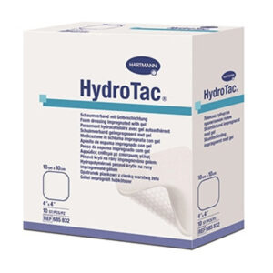 Hartmann Hydrotac Pansement Hydrocellulaire 10 x 10 cm 10 Unités
