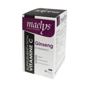 Maelys Ginseng Vitamine C 30 Gélules