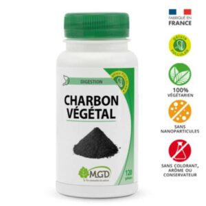 Mgd Charbon vegetale 120 Gélules