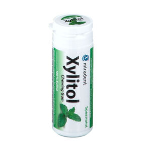 Miradent Xylitol Chewing Gum Menthe Vert 30 Pièces