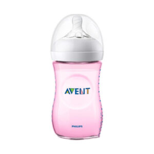 Philips AVENT Biberon Natural 260 ml Rose 9oz sfc034/17