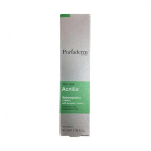 Puriaderm Acnilia Crème Sébo Régulatrice 40ml