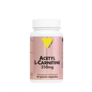 VITALL+ Acétyl L Carnitine 250mg Boite 60 Gélules