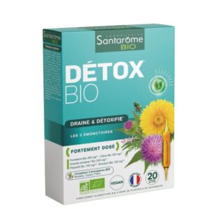 SANTAROME DÉTOX BIO 20 AMPOULES