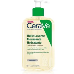 CERAVE HUILE LAVANTE MOUSSANTE HYDRATANTE 473ML
